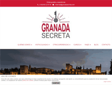 Tablet Screenshot of granadasecreta.com